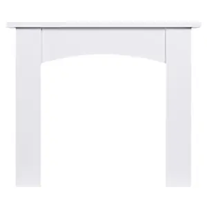 Focal Point Nebraska White Fire surround