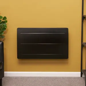 Adam Onyx 1500W Ceramic Core Electric Radiator in Black