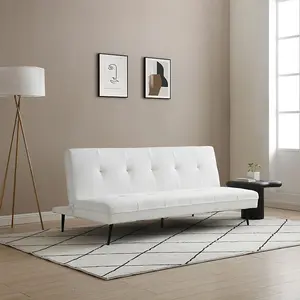 Ella Sofabed Cream Boucle In Cream Boucle