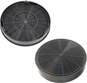 SPARES2GO Carbon Filters compatible with Rangemaster CLAHDC90 Cooker Hood Vent 200 x 30 mm x 2