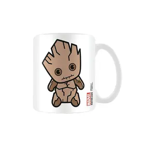 Marvel Kawaii Groot Mug White/Brown (One Size)