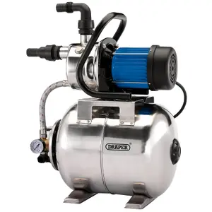 Draper Stainless Steel Booster Pump, 50L/min, 800W 98915