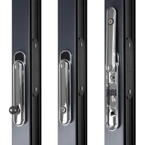 greenteQ CentreFold Bifold Door Handle (3 Pack) - Chrome (Polished)