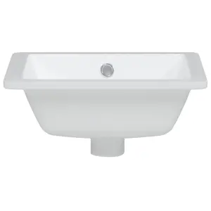 Bathroom Sink White 36x31.5x16.5 cm Rectangular Ceramic