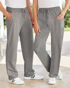 Cotton Traders Cotton Jog Pants In Grey - Size Small