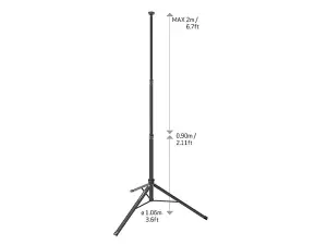 SCANGRIP 49.0558 TOWER 5 Floodlight Lamp With Dewalt Connect 18V Bare SCG490558