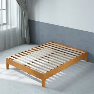 Elara Deluxe Solid Wood Bed Frame Natural / Kingsize (5')