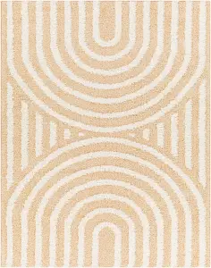 MARAVA Modern Shaggy Area Rug 160 x 213 cm