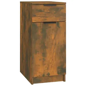 Kluk 33.5cm Wide 1 -Drawer File Cabinet Smoked Oak