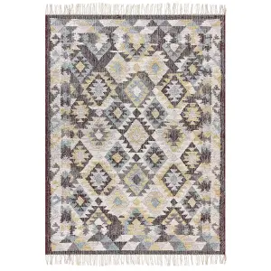 Jute Area Rug 160 x 230 cm Multicolour FENER