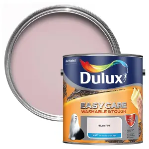 Dulux Easycare Washable & Tough Blush pink Matt Wall & ceiling Emulsion paint, 2.5L