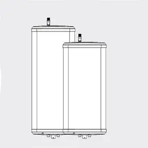 Heatrae Sadia Hotflo 100 Litre 3 kW Vertical Water Heater 7700781