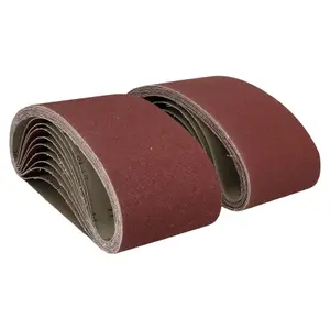 610mm x 100mm Mixed Grit Abrasive Sanding Belts Power File Sander Belt 60 Pack