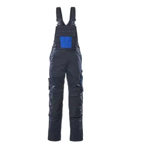 Mascot Unique Augsburg Bib & Brace - Dark Navy/Royal   (42.5) (Leg Length - Long)