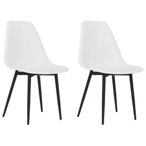 Aylesbury Dining Chair (Set of 2) White / Black