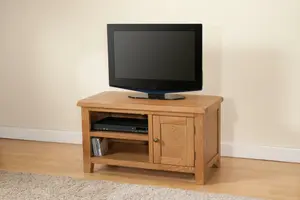 Shrewsbury Standard TV Unit - L45 x W90 x H50 cm - Oak