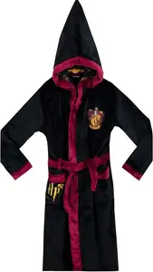 Harry Potter Dressing Gown | Gryffindor Fleece Dressing Gowns For Kids | Hogwarts Robes