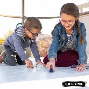 Lifetime 18 Ft. x 16 Ft. Adventure Tower Playset (Earthtone) Assembly Included