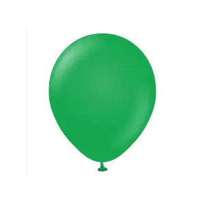 Kalisan Latex Retro Balloons (Pack of 100) Green (One Size)