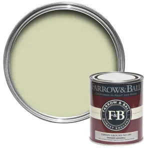 Farrow & Ball Modern Green Ground No.206 Eggshell Paint, 750ml