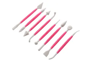 Hallie 8Pc Cake Decorating Modelling Tool Set