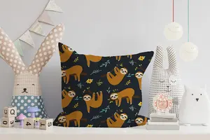 Cute Sloths Cushions 45cm x 45cm