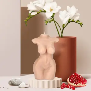 Pomegranate Desire Full Body Female Figure Candle