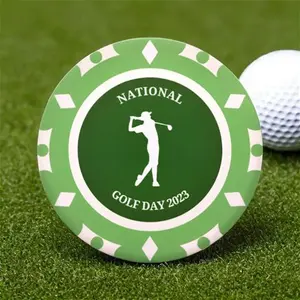 Custom Golf Ball Markers Ceramic - Design Your Own Golf Chips - Best Personalization Tool - Premium Quality