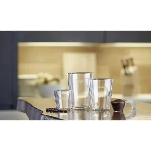 Melitta 6761117 Double-Walled Coffee Glass 200ml, Pack Of 2