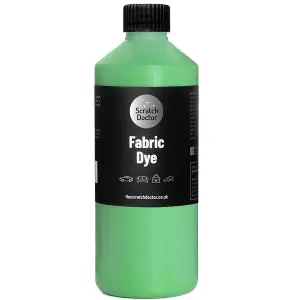 Scratch Doctor Liquid Fabric Dye Paint for sofas, clothes and furniture 250ml Light Green