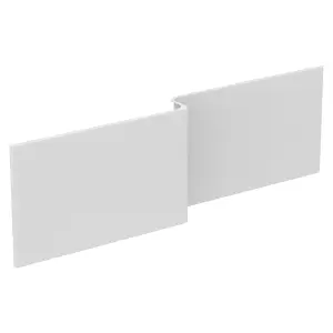 Ideal Standard Concept Space White Rectangular Front Bath panel (H)51cm (W)169.5cm