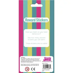 Paper Projects Reusable Captions Reward Stickers Multicoloured (One Size)