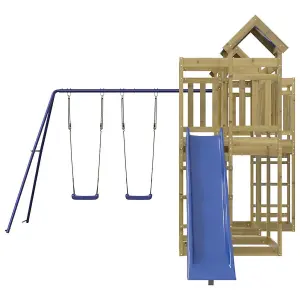 Berkfield Outdoor Playset Impregnated Wood Pine