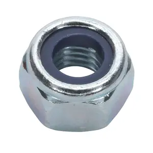 Sealey Nylon Locknut M10 Zinc Pack of 100 NLN10