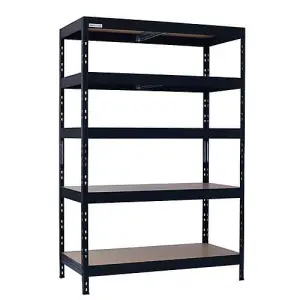 Rapid Racking Rapid 3 Pro 1800h x 1200w x 600mmd Grey 5 Fibreboard Shelves