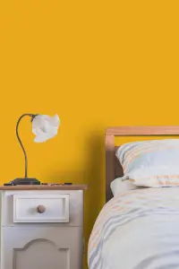 Leyland Trade Vinyl Soft Sheen Walls & Ceilings Emulsion Paint Golden Yellow (RAL 1004) - 5L