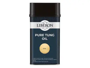 Liberon Pure Tung Oil - 1 Litre Premium Wood Finish