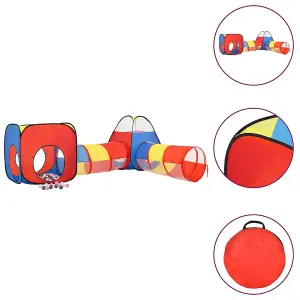 Berkfield Children Play Tent with 250 Balls Multicolour 190x264x90 cm