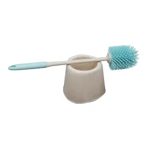 JVL Pro Clean Anti-Bac Rubber Toilet Brush