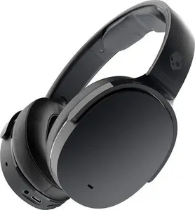 Skullcandy Hesh ANC Wireless Headphones Over Ear, Active Noise Cancelling, Rapid Charging 22 Hours Battery Life - True Black