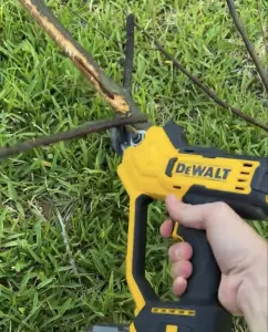 Dewalt DCMPP568D1 18v Cordless Powered Pruner Garden Tree Cutter 38mm Cut 1x2ah