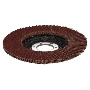 80 Grit Flap Discs Sanding Grinding Rust Removing For 4-1/2" Angle Grinders 10pc