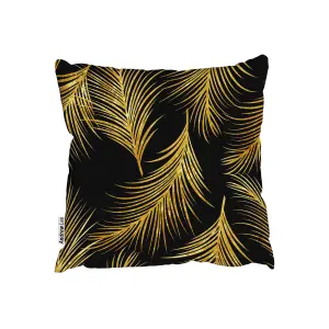 Cushions - Golden palm leaves (Cushion) / 45cm x 45cm