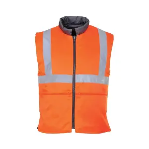 Portwest Hi-Vis Reversible Bodywarmer