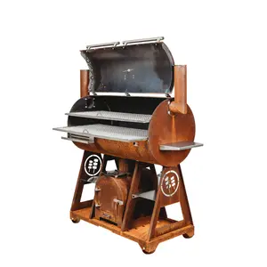 Offset Charcoal 12900cm² Smoker & Grill