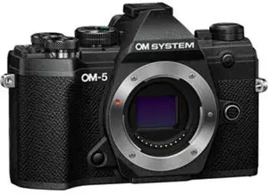 Olympus OM SYSTEM OM-5 Mirrorless Camera Body Black