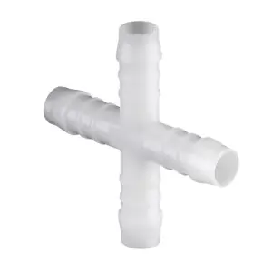 4mm Equal Cross Piece Connector Vacuum Hose X Joiner Push on Silicone Rubber