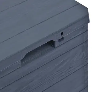 Berkfield Garden Storage Box 90 L Anthracite