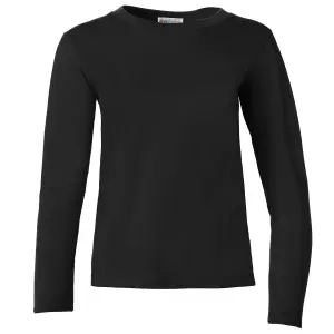 Women's Long-Sleeved Top - black L