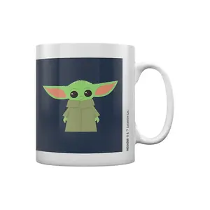 Star Wars: The Mandalorian Illustration Mug Navy/White/Green (One Size)